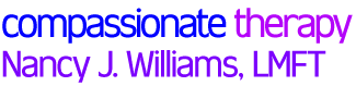 Nancy J. Williams, LMFT Logo